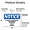 Signmission Subject To Inspection Lunch Boxes Packages, 24 in W x Rectangle, Plastic OS-2PACK-NS-P-1824-L-16637 - alternate 7
